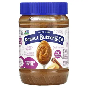 Peanut Butter & Co. Peanut Butter Spread, Cinnamon Swirl, 16 oz (454 g)