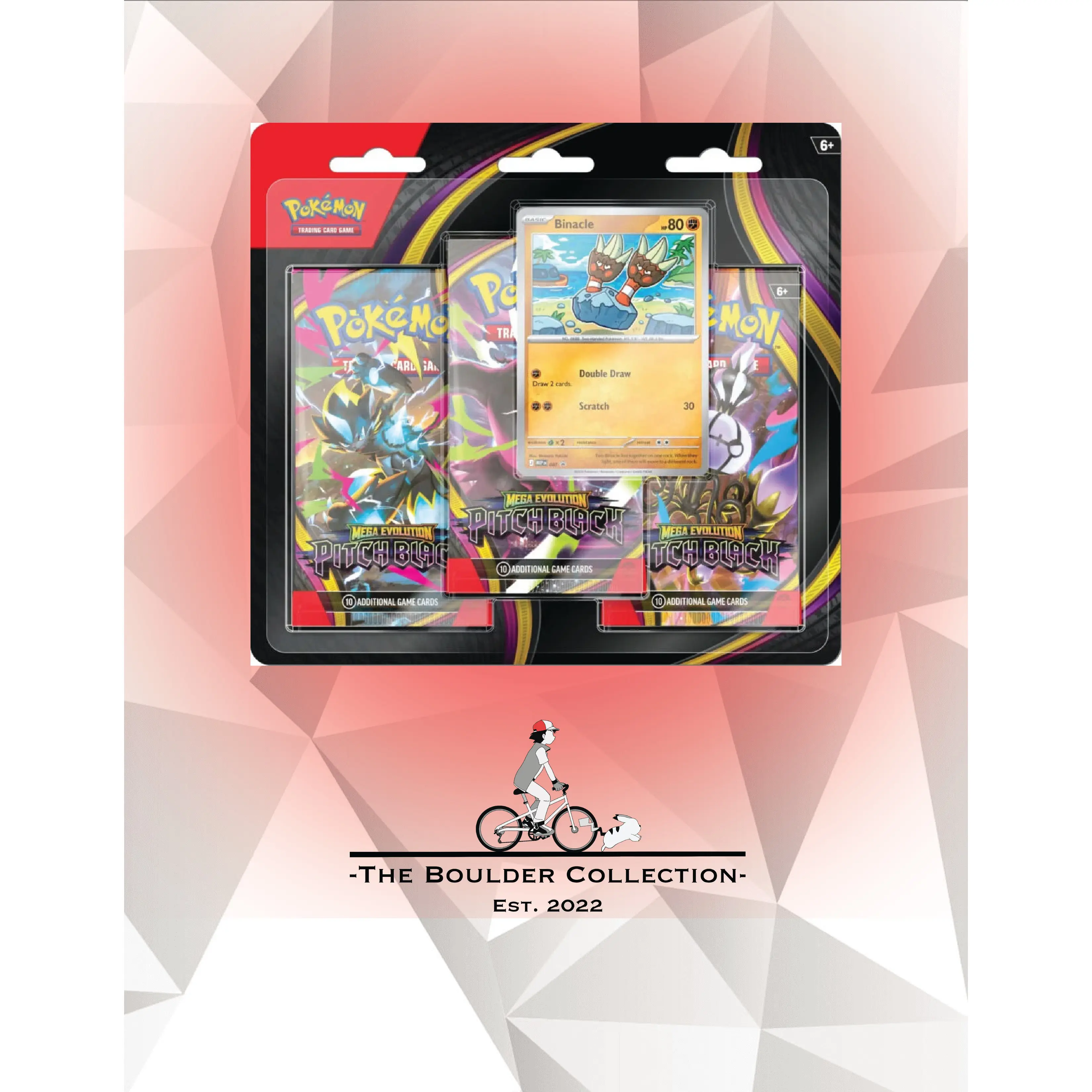 Pokemon TCG: Pitch Black 3-Pack Blister
