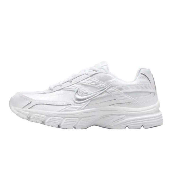 Nike Initiator Women’s White Photon Dust Neutral Running Sneakers - Breathable Running Sneakers, Sporty Running Shoes, Comfortable Walking & Fashion Footwear, Athletic Running Shoes, Workouts, Mesh, Female, Everyday, Sporty Chic, Lightweight, Supportive O