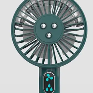 Sassy Handheld Fan (HUNTER GREEN)
