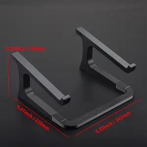 Simple Laptop Stand with a Built-in Keyboard Storage Compartment, Practical and Easy to Use