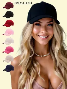 Unisex Baseball Cap in Multiple Colors, Lightweight and Breathable for Outdoor Activities, Adjustable Casual Sun Protection Hat for All Seasons