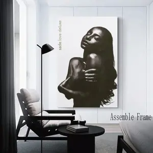 Sade Love Deluxe Canvas Poster Wall Art, Artistic Vintage Print, Living Room Bedroom Decoration Gift, Painting, DIY Home Decor, Modern Home Decor