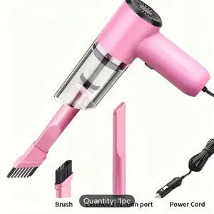 Powerful car vacuum pink
