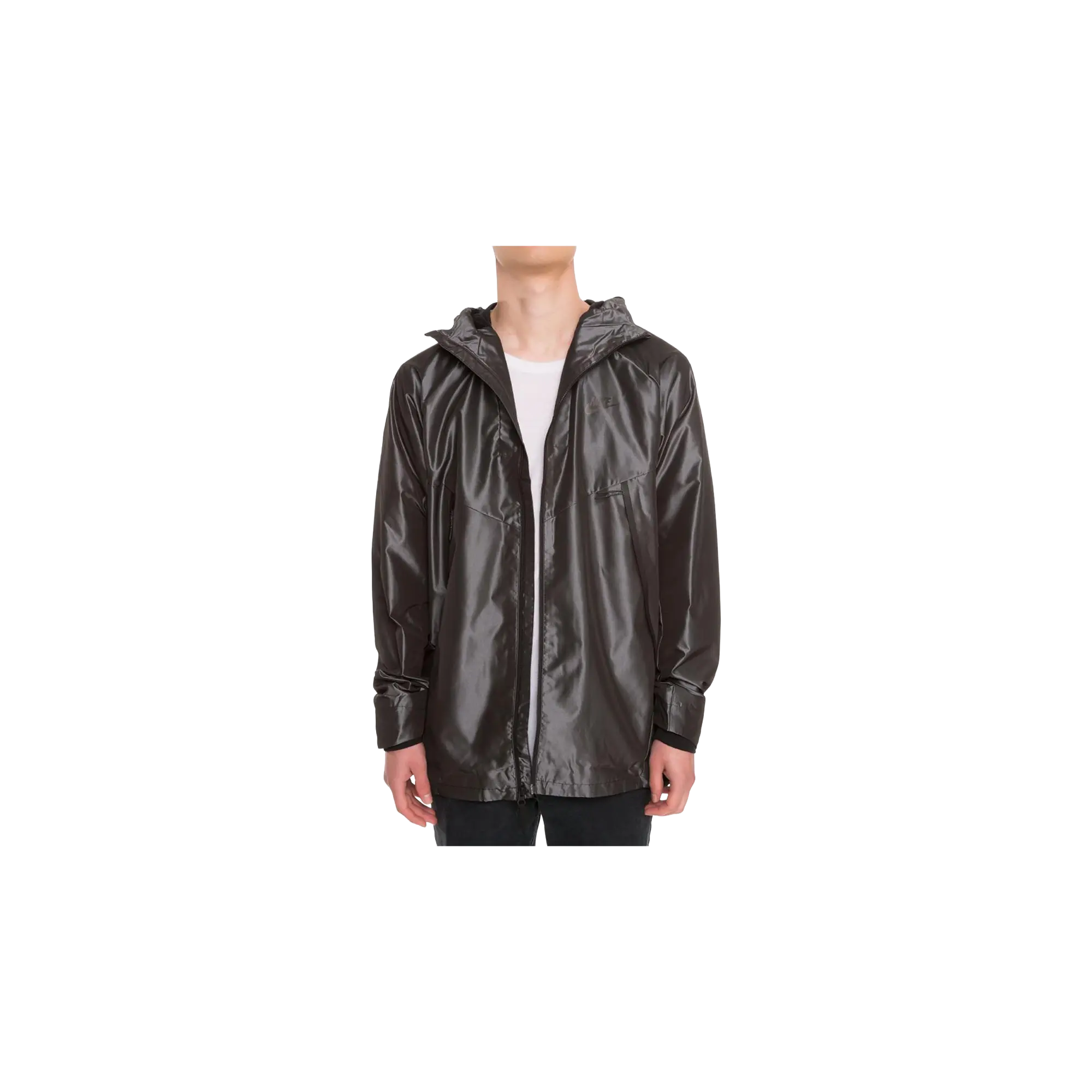 Sportswear Bonded Windrunner Parka Jacket "Dark Grey" 805112 043