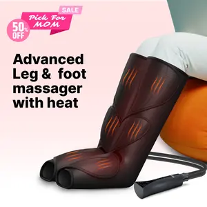 【FIT KING】 Leg and Foot Massager with Heating Leg Massager Boots Adjustable feetmassager for mothersday gift summervibes