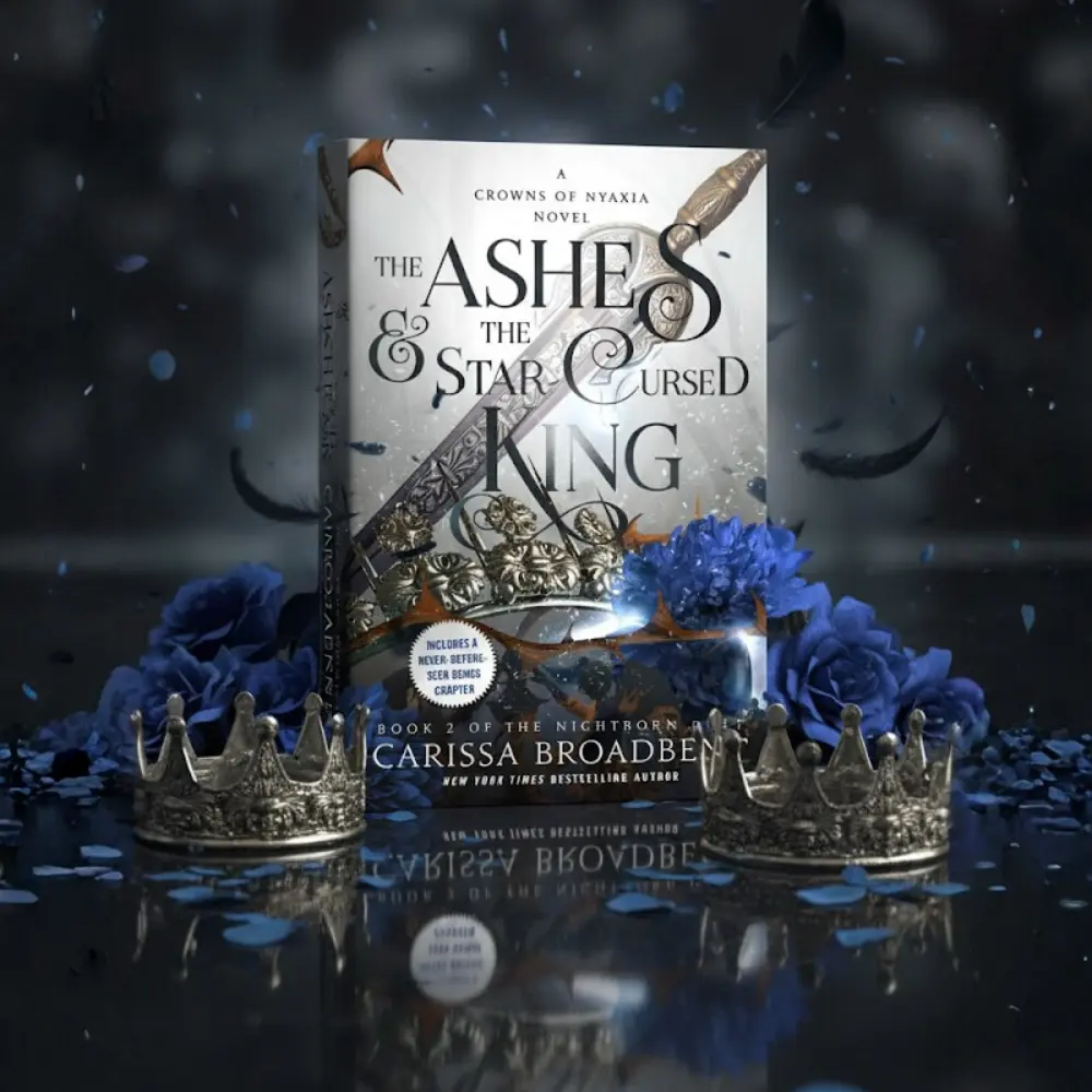 The Ashes & the Star-Cursed King: Book 2 of the Nightborn Duet (Crowns of Nyaxia, 2) Hardcover – June 4, 2024 by Carissa Broadbent (Author)