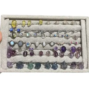 Crystals rings