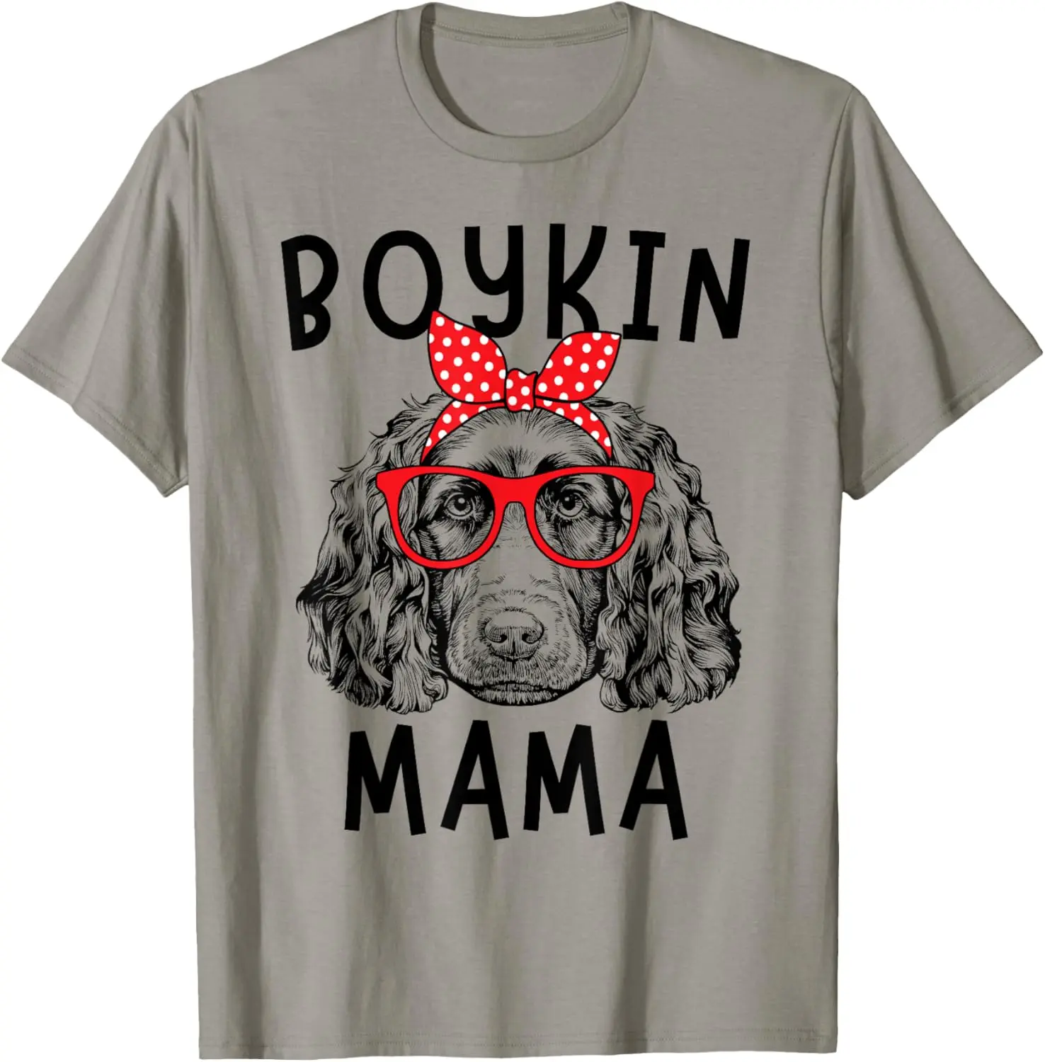 Boykin Mama Boykin Spaniel Dog Mom Mother's Day T-Shirt