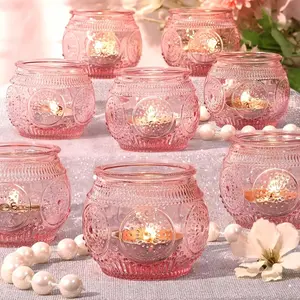 6pcs Sunflower Ball Candle Holders, Transparent Wish Lanterns, Festive Decor for Hanukkah, Valentine's Day, Wedding, Mother's Day, Graduation