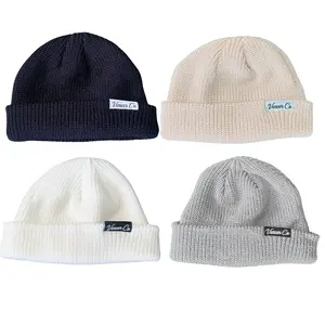VENCER SHORT ROLL WAFFLE BEANIE