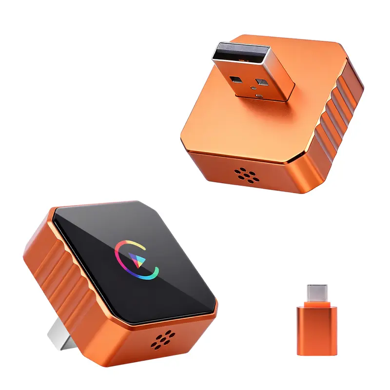 Wireless CarPlay & Android Auto Adapter 2026 – Plug & Play, No Delay, Hands-Free for iPhone & Android