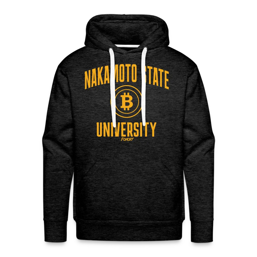 Nakamoto State University (Yellow) Bitcoin Hoodie Sweatshirt