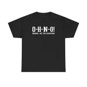 O-H-N-O! Indiana Championship Shirt, Fashion Cotton, Full Colors, Full Sizes, For Men, For Women