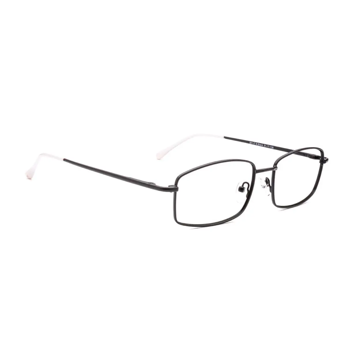RA301-3 | Men | Matte Black | Metal Glasses