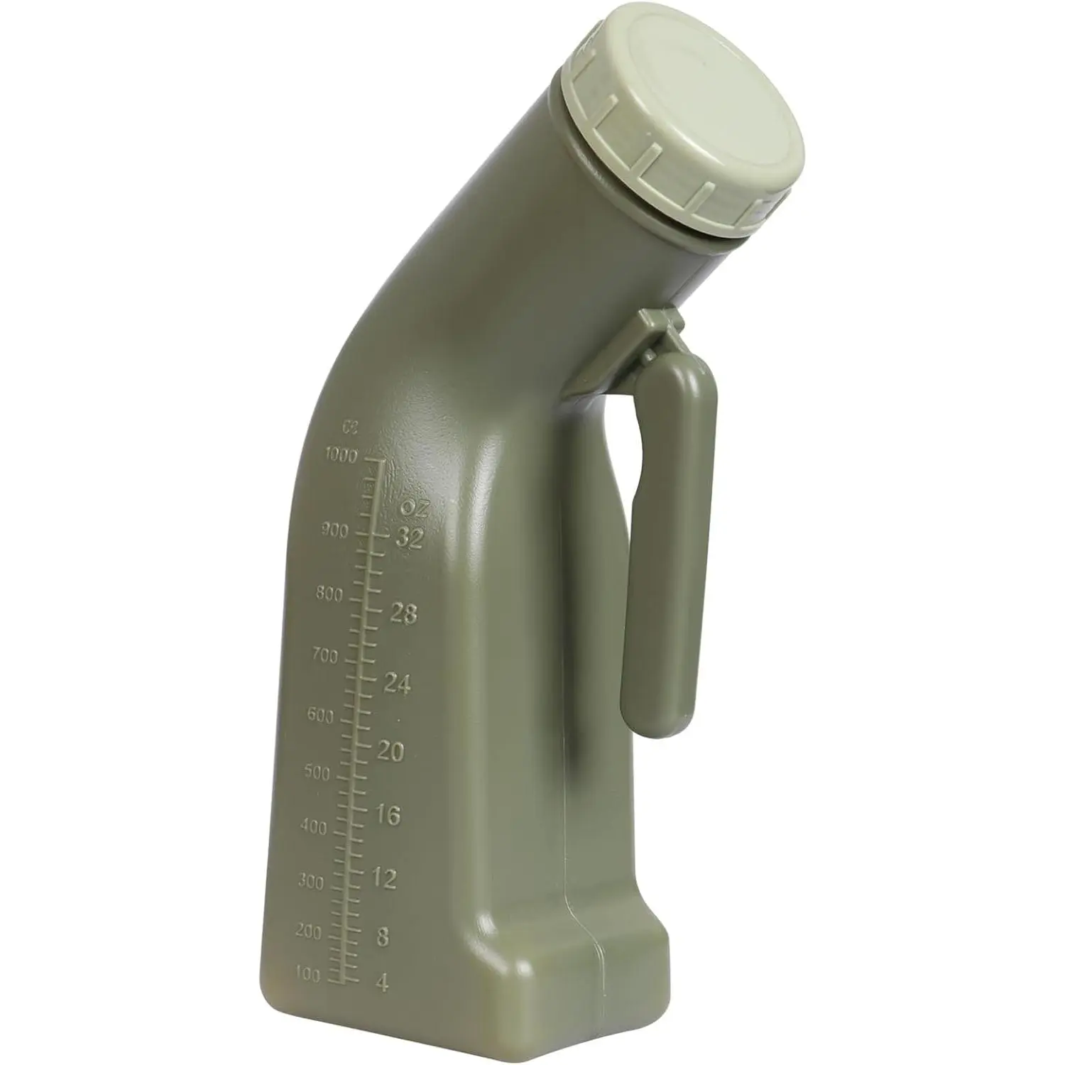 Urinals for Men Male Urinal Bottle Spill Proof with Screw Cap Lid Plastic Pee Bottles Portable Travel Pee Container for Car Elderly 1000ML