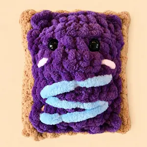 Dark Purple Frosted Poptart - Mini