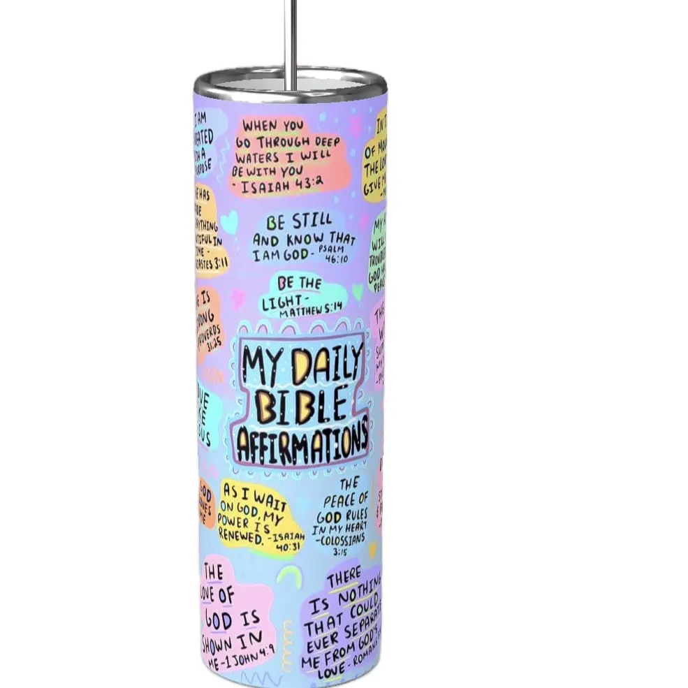 My bible affirmations 20oz tumbler