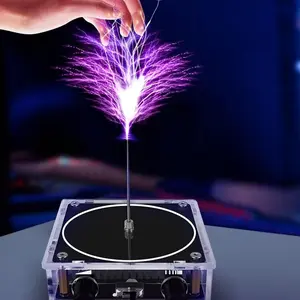 Musical Tesla coil, Tesla coil with Bluetooth function, touchable artificial spark arc generator, wireless transmission experimental model, experimental teaching tool