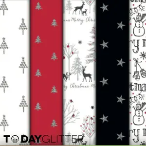 Festive Charm Wrapping Paper Bundle