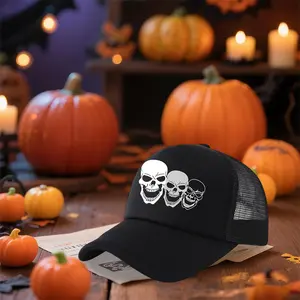 Unisex Vintage Denim Bucket Hat Retro Embroidered Fisherman Cap with Wide Brim for Outdoor Activities and Travel