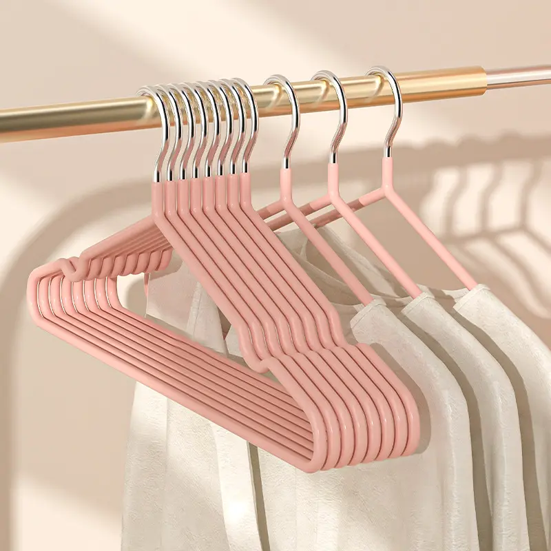 New Balcony Non - Slip Traceless Dipped - Coating Hangers for Clothing Stores Multifunctional Clothes Rack Hooks for Hanging Clothes/10-piece Vlaue bundle New Balcony Non - Slip Traceless Dipped - Coating Hangers for Clothing Stores Multifunctional Clothes Rack Hooks for Hanging Clothes/10-piece Vlaue bundle
