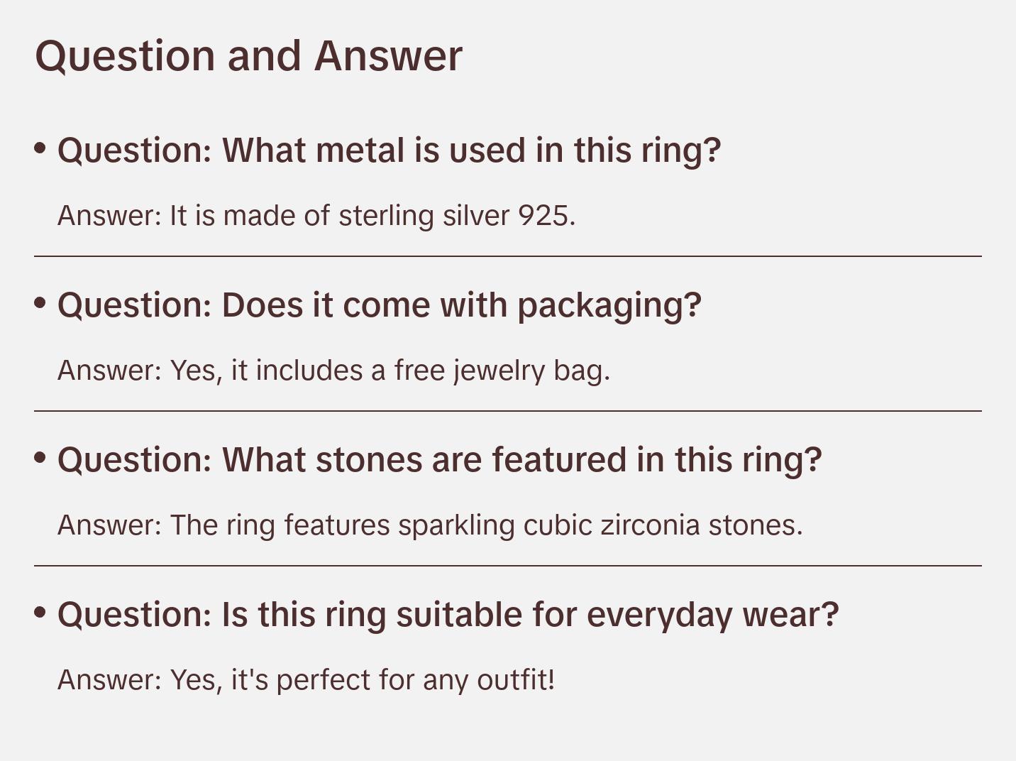 Brand New Sterling Silver 925 Rectangle Cz Ring