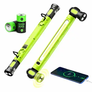 Rechargeable LED Work Light with Magnetic Base, 3000 Lumens, 5200mah Wireless, Car Repair Garage Use, Single Pack