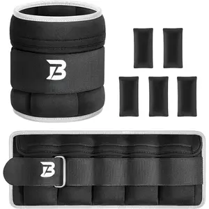 Adjustable Ankle Weights Set 1 Pair 2-10 lbs, Comfortable  Weights for Walking, Running, Pilates, Yoga,  Workout & Physical