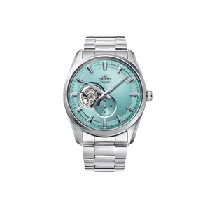 Orient Men's Analog Mechanical Dress Watch - 41mm, Open-Heart, Sapphire Crystal, Double Push Button, 30M - 50M Water Resistance, RA-AR0009L30B