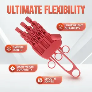 Movable Joint Mechanical Hand Model with Adjustable Fingers | Stress Relief Fidget Toy Creative Desktop Decoration Technological Gift