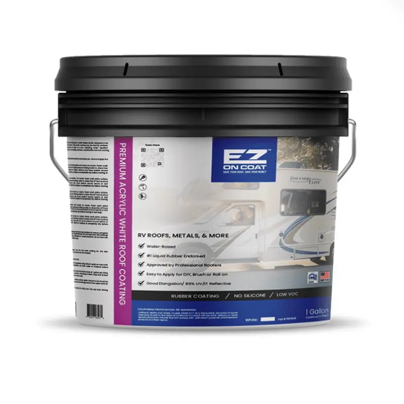 Premium acrylic white roof coating