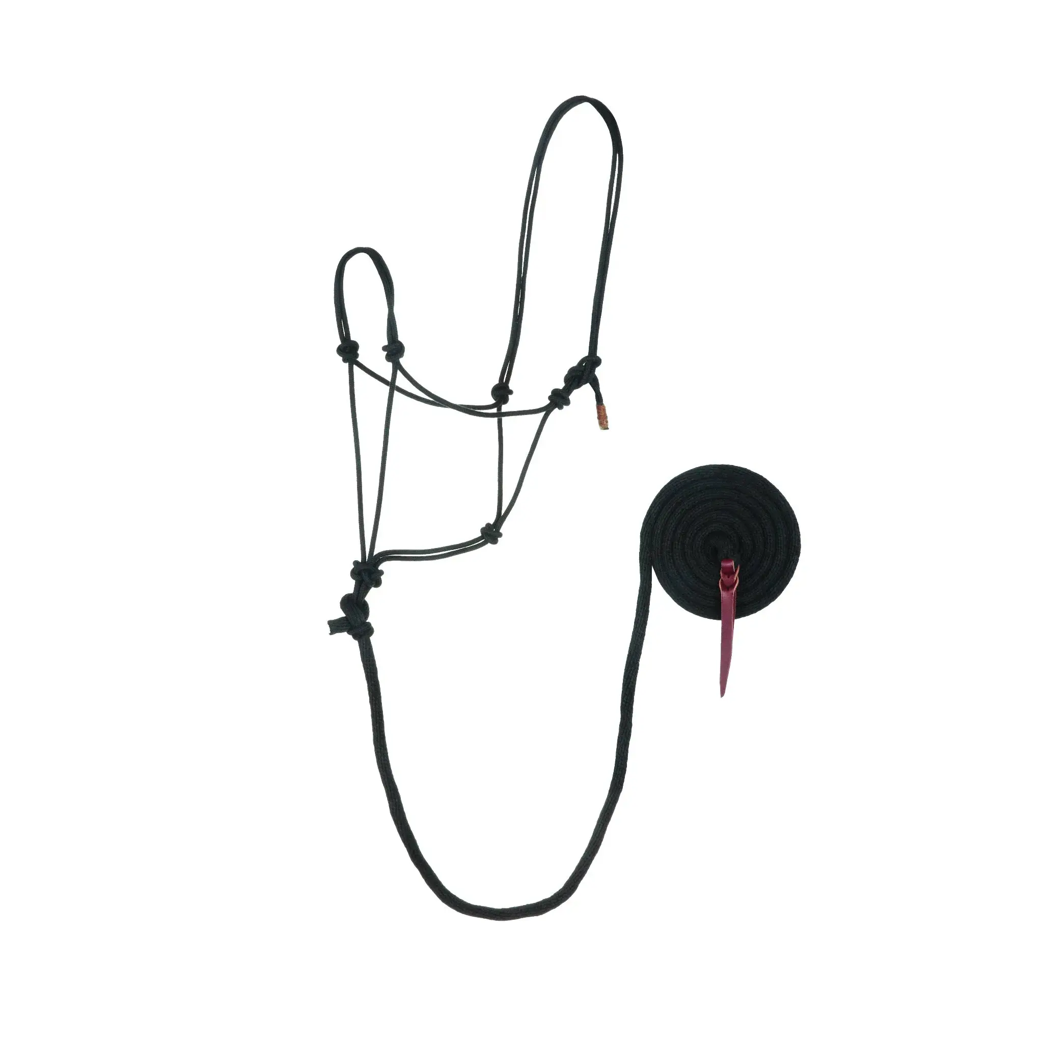 Weaver Leather Bamboo Ecoluxe Halter & Lead Set - Organic Black