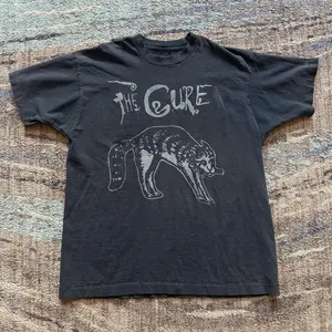 RARE The Cure Rare Cat Artwork Vintage Unisex  T-shirt