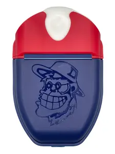 Grilla Box - Self Cleaning Mouthguard Case (Patriot) Oral Sanitizer Cleanser Cleansing