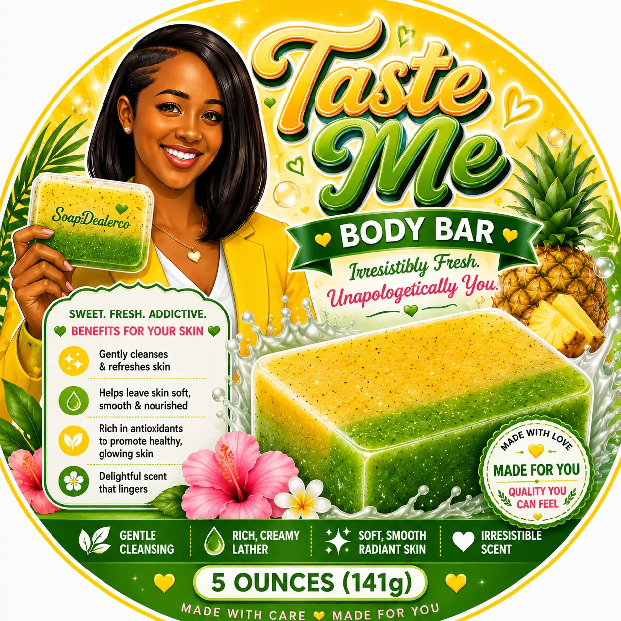 🍭🧼 Taste Me Body Bar