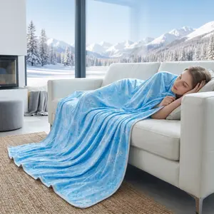 【Mother's Day Gift】Cooling Blanket Queen Size – Lightweight Summer Blanket for Hot Sleepers & Night Sweat, Breathable & Cool Thin Cover for Couch Bed, Soft Comfy Bedding, Ideal Gift for Summer summervibes Bed accessories