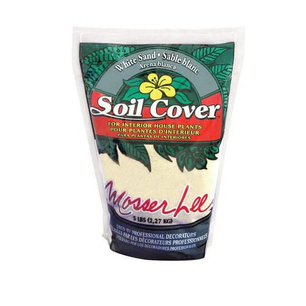 5 lbs White Sand Soil Cover - White Sand - 5 lbs