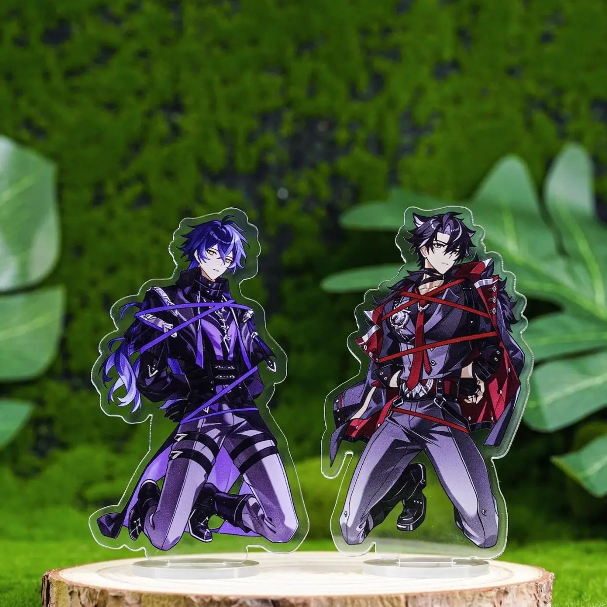 Genshin Impact Wriothesley & Flins 15cm Acrylic Standee