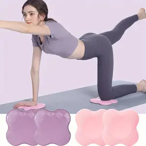 Premium 2-Piece Yoga & Fitness Knee Pads Set - Extra Thick Non-Slip Cushioning, Slow Rebound Elbow Support Mat, Multi-Purpose Balance Pad for Yoga, Meditation, Pilates & Home Workouts
