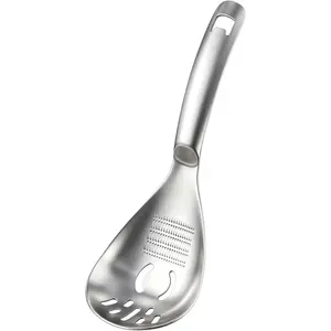 Multifunctional 5-in-1 Cooking Spoon, 18/8 304 Stainless Steel Kitchen Tool for  Masher, Egg Separator, Bottle Opener and Mixing Stirrer