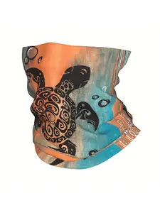 Tribal Turtle Thin Bandana Neck Wrap Scarf Headband Neck Cover