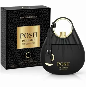 Camara Perfumes Posh in De Arabie 3.4 oz Eau de Parfum for Women 100ml Natural Spray Fragrance Iconic Handbag Bottle Long-Lasting Elegance