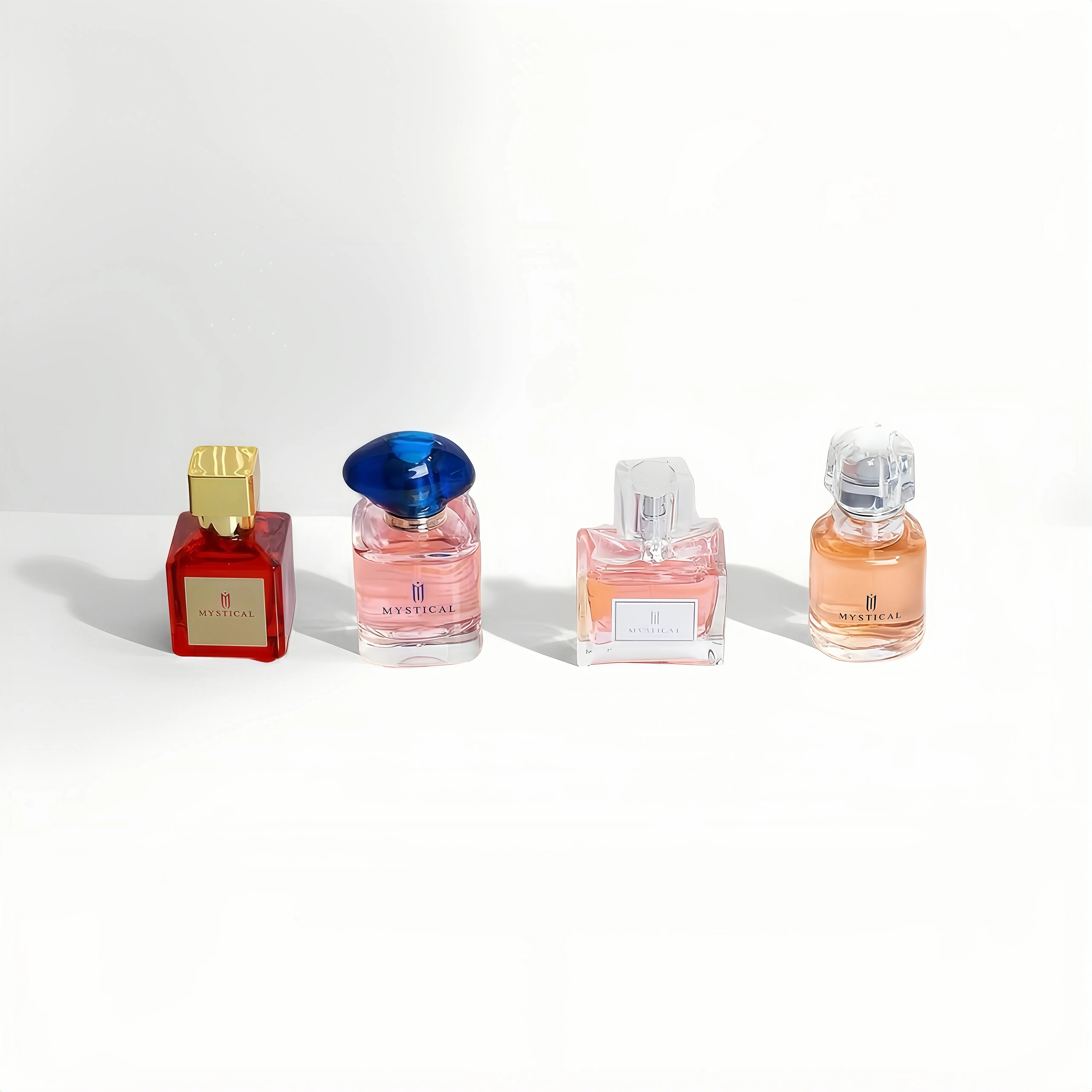 MYSTICAL Women's perfume set |30ml*4 - Floral and fruity  fragrance - With the Flower, Fruit & Musk - For daily use or gift|long lasting women perfumes|Valentine's Day -Portable & Easy to Carry perfume|mini Perfume|Christmas,birthday, curations good scent