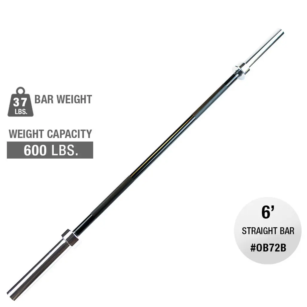 Body-Solid Olympic Training Bar – 6 ft