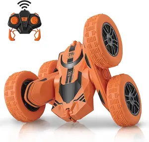 Remote Control Car, Rc Cars Stunt RC Toys Cars 4WD, Off Road 360° Flip 4 Wheels Drive RC Stunt Car Without Battery, All Terrain Tires, Car Toy Gift for 6-12 Year Old Kids Boys