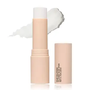 Scar Solution Silicone Scar Stick with petroleum jelly, Hyaluronic Acid, Centella, Smooths Scars, Moisturizes Skin, Face and Body, Portable Use, Scar Repair Cream