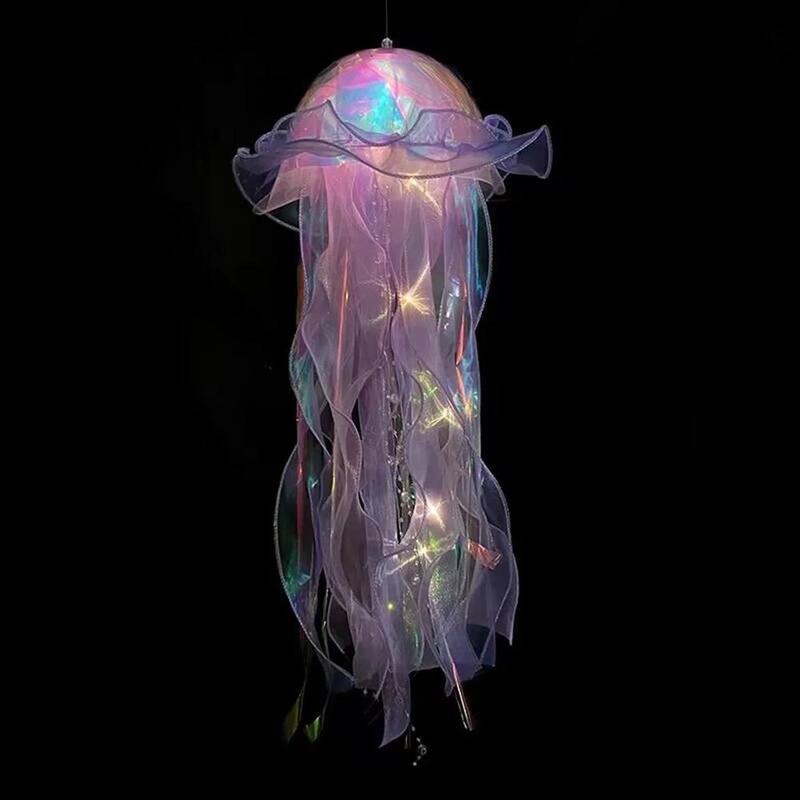 DIY Jellyfish Lantern Under The Sea Colorful Jellyfish Lamp Girl Bedroom Atmosphere Decoration Lamp Mermaid Theme Party Decor Christmas Gift Shop DIY Jellyfish Lantern Under The Sea Colorful Jellyfish Lamp Girl Bedroom Atmosphere Decoration Lamp Mermaid Theme Party Decor Christmas Gift Shop