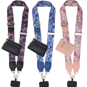Stylish Adjustable Phone Sling, Versatile Strap for Backpacks & Bags, Ideal Gift for Loved Ones, Chic Design Accessory, Wallet Phone Lanyard
