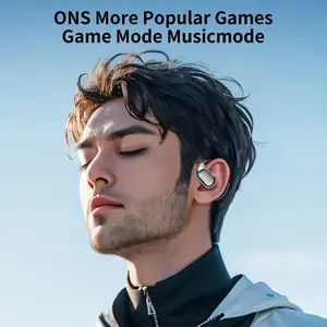 M75  Best headphones with large-capacity battery cases offer uninterrupted power with alternate use of two earbuds. Audio Headset Electronic